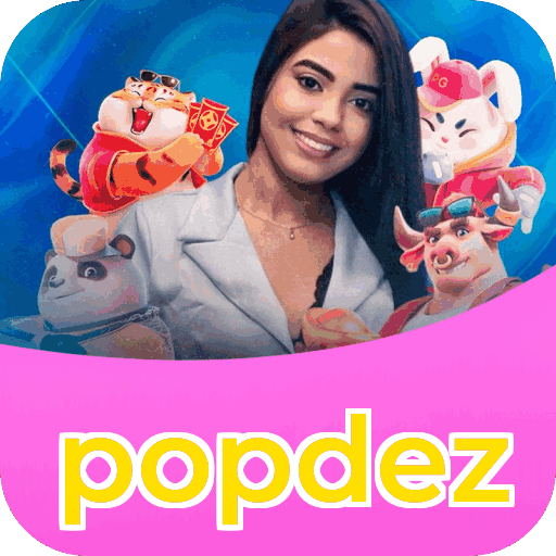Interface do aplicativo popdez mostrando jogos disponíveis no iOS e Android